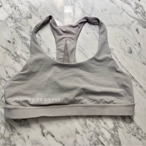 Peloton / Lululemon Invigorate Bra, sz10, pale pink